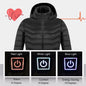 New Heated Jacket Coat USB Electric Jacket Cotton Coat Heater Thermal Clothing Heating Vest