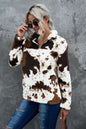 Cow Print Sweatshirt
