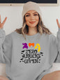 Long Sleeve ZERO AMUCKS GIVEN Graphic Sweatshirt