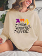 Long Sleeve ZERO AMUCKS GIVEN Graphic Sweatshirt