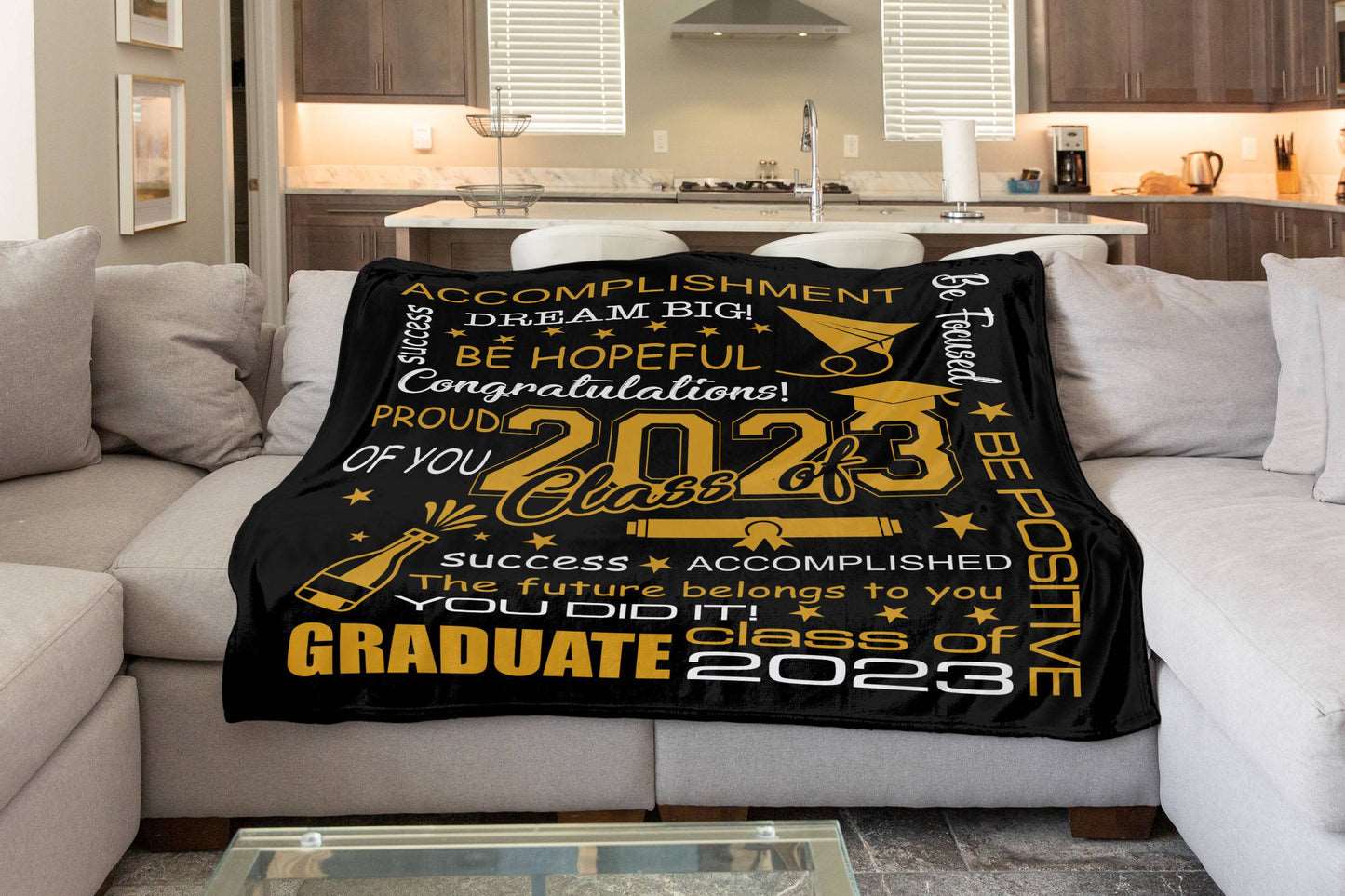 Graduation Cozy Plush Blanket - 60x80