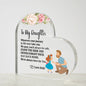 To My Daughter- Love Dad
