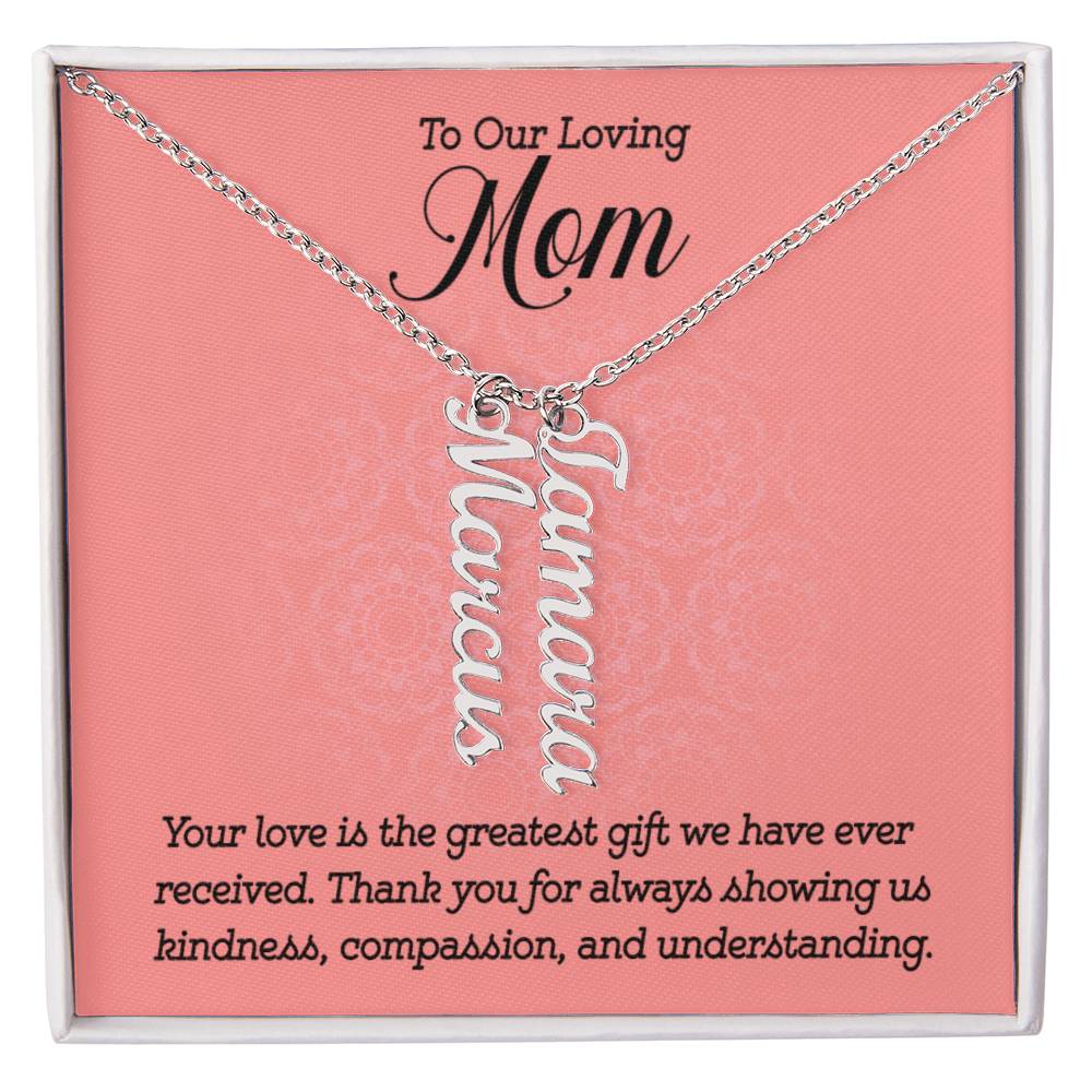 To Our Loving Mom