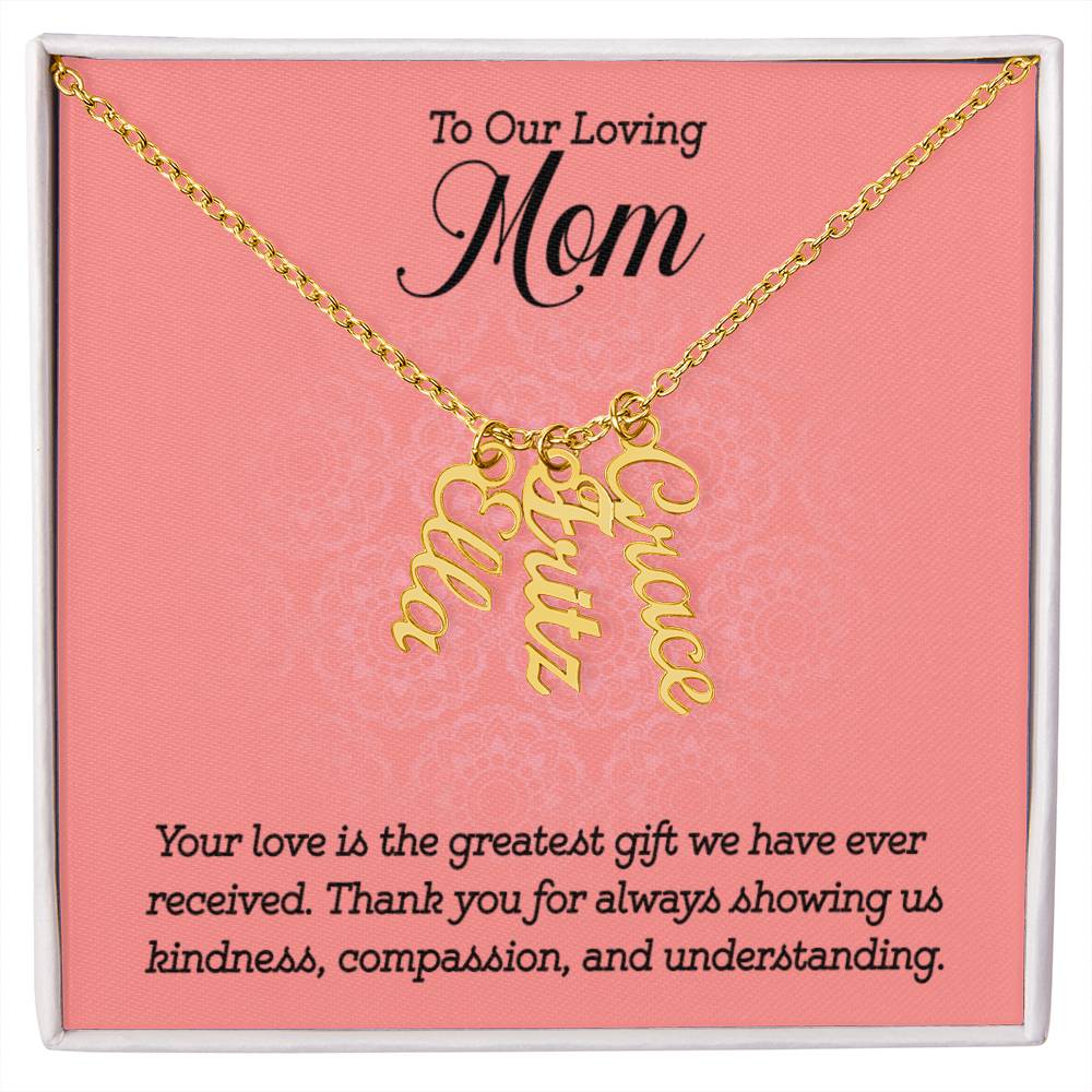 To Our Loving Mom