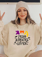 Long Sleeve ZERO AMUCKS GIVEN Graphic Sweatshirt