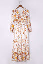 Floral Long Sleeve Maxi Dress