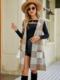 Paris Plaid Cardigan