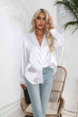 Satin Long Sleeve Shirt