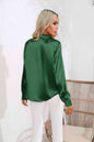 Satin Long Sleeve Shirt