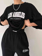 LOS ANGELES CALIFORNIA Graphic Sweat Set