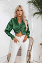 Satin Long Sleeve Shirt