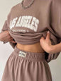 LOS ANGELES CALIFORNIA Graphic Sweat Set