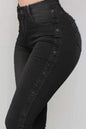Button Flare Jeans
