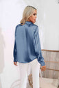 Satin Long Sleeve Shirt