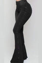 Button Flare Jeans