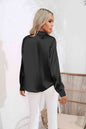 Satin Long Sleeve Shirt