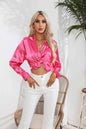 Satin Long Sleeve Shirt