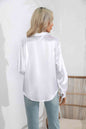 Satin Long Sleeve Shirt