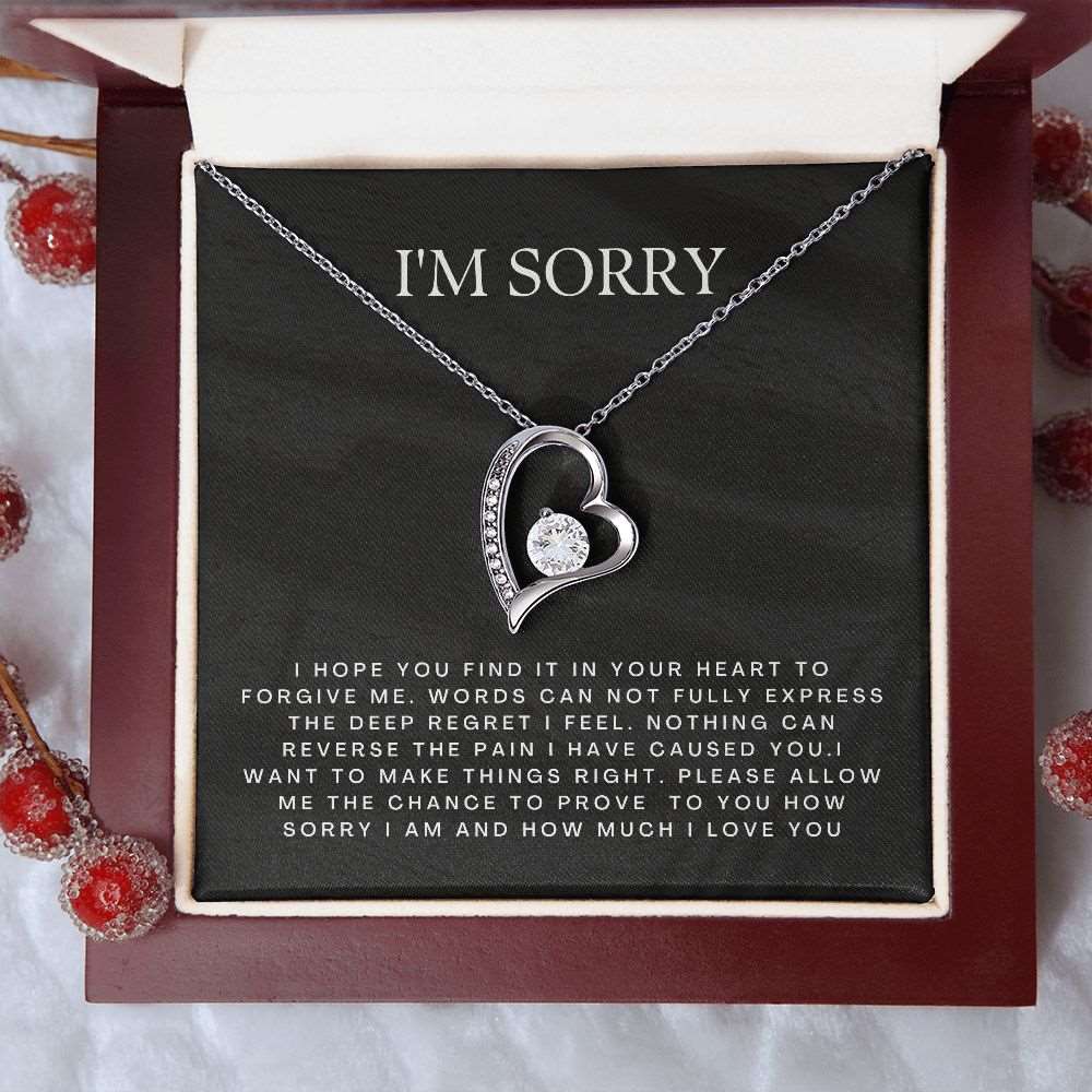 Forgiveness Necklace - I'm Sorry