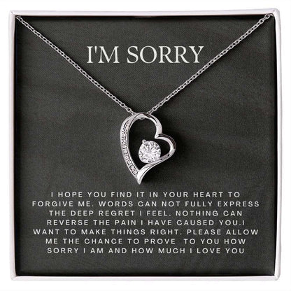 Forgiveness Necklace - I'm Sorry