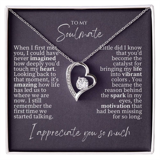 To My Soulmate I Appreciate You