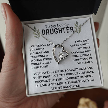 To My Lovely Daughter- Proud Of You