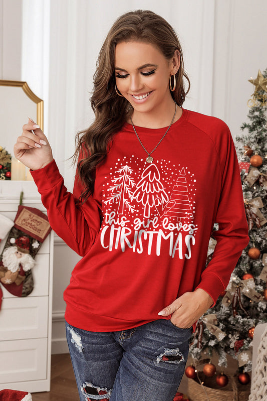 This Girl Loves Christmas Sweatshirt