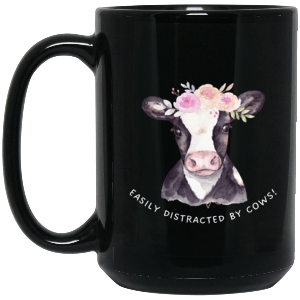 Distracted by Cows Mug