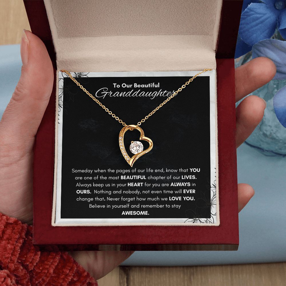 To Our Beautiful Granddaughter