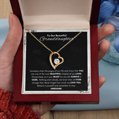 To Our Beautiful Granddaughter