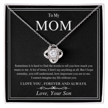 To My Mom- Love Your Son