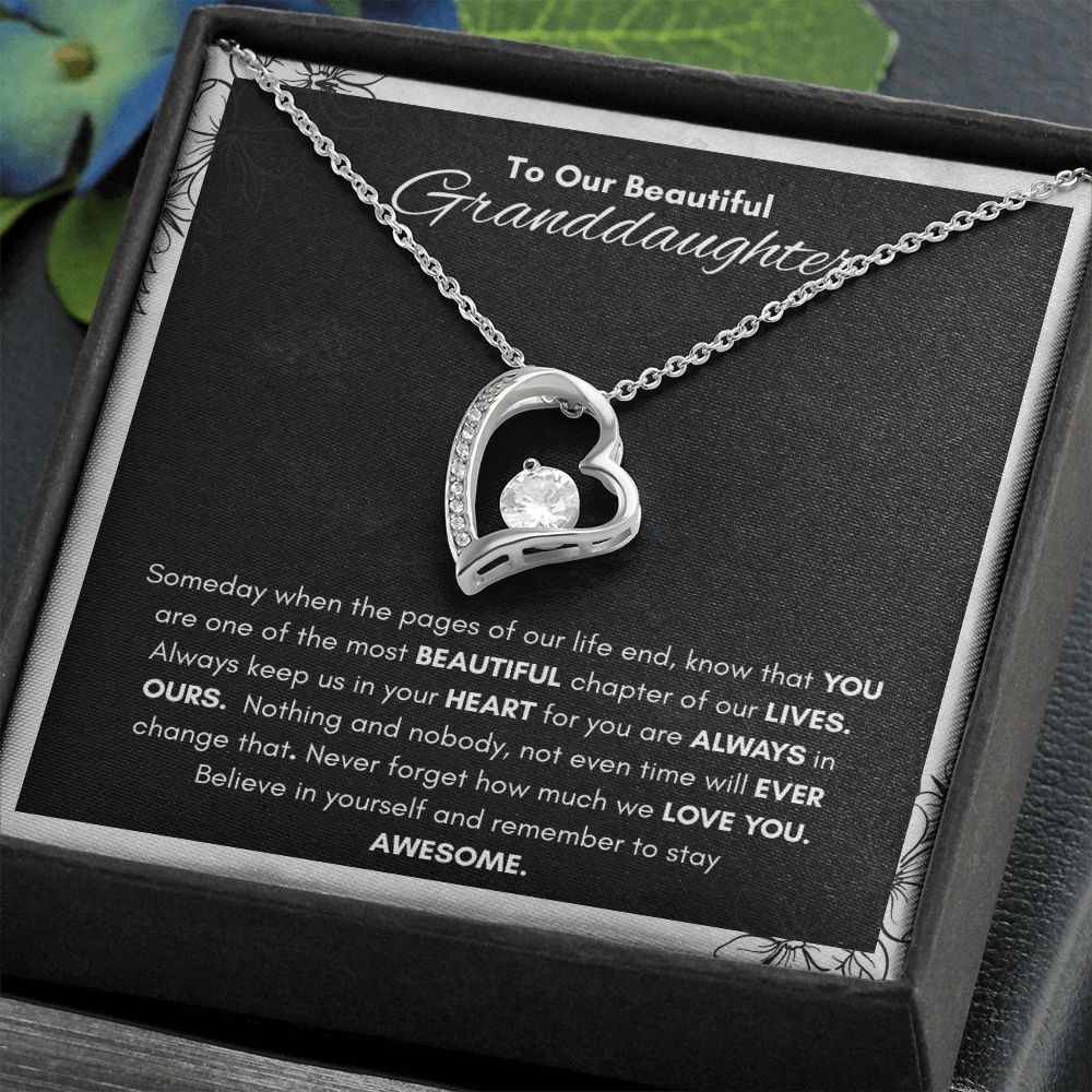 To Our Beautiful Granddaughter