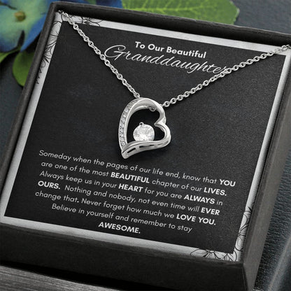 To Our Beautiful Granddaughter